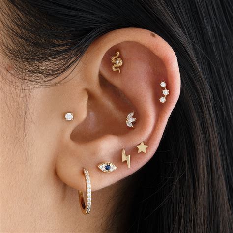 Piercing Ear Studs