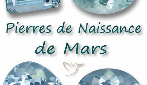 Pierre De Naissance Mars Poisson L'Aigue Marine