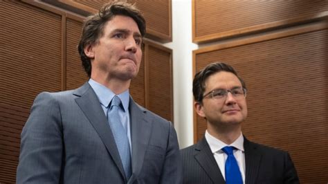 pierre poilievre and justin trudeau