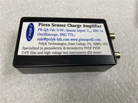 Piezo Sensor Charge Amplifier