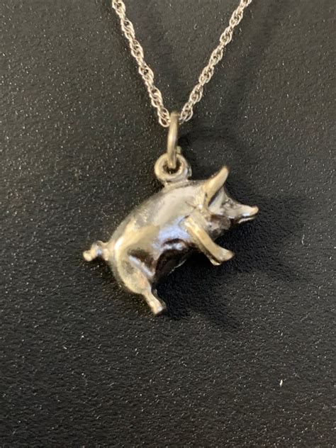Pig Statue Charm