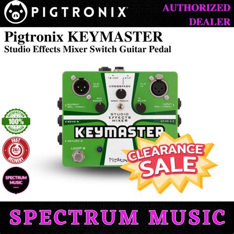 KEYMASTER Pigtronix Keymaster Audiofanzine