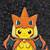 pikachu in charizard costume card