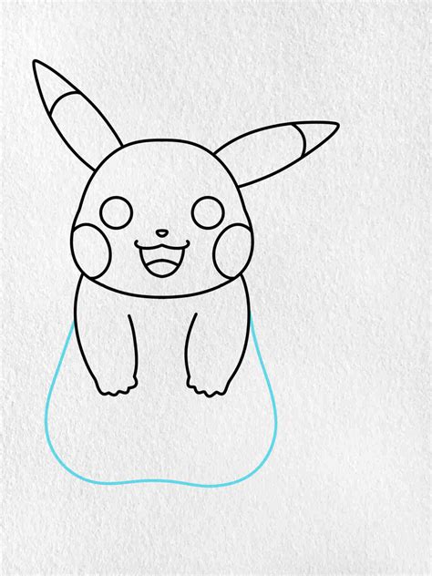 Pikachu basic shape