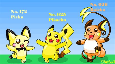 pikachu evolution
