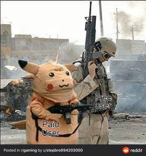 pikachu with gun meme