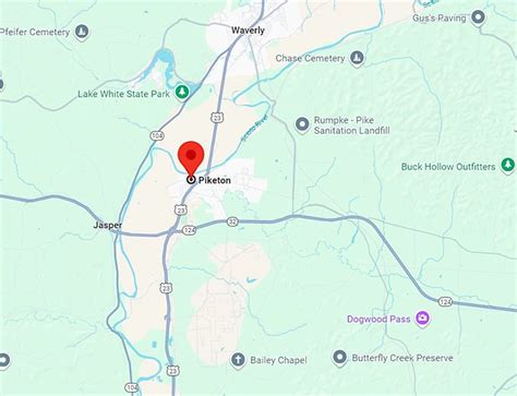 Piketon Ohio Google Maps