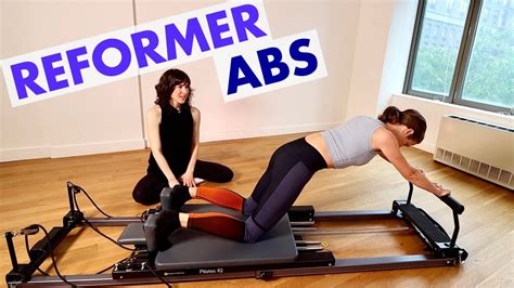 Pilates Ab Workout Reformer