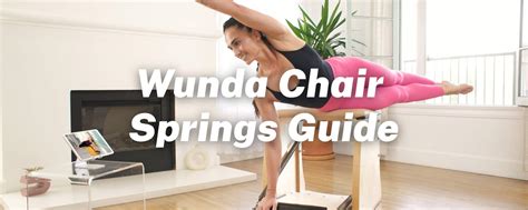 Pilates Chair Spring Settings