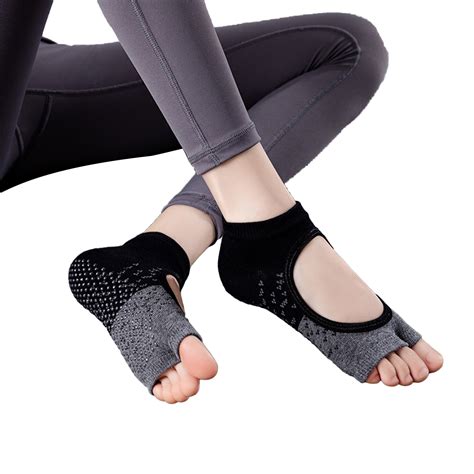 Pilates Grip Socks Toeless