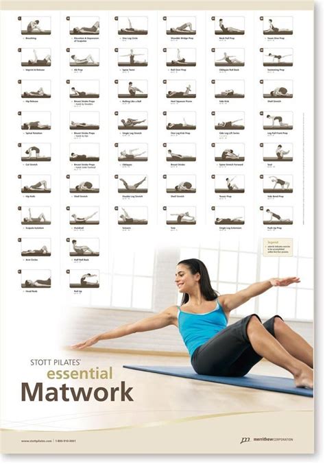 Pilates Mat List Of Exercises