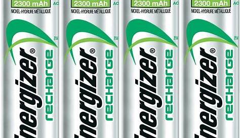 Pile rechargeable Energizer Recharge Power Plus LR20 1..