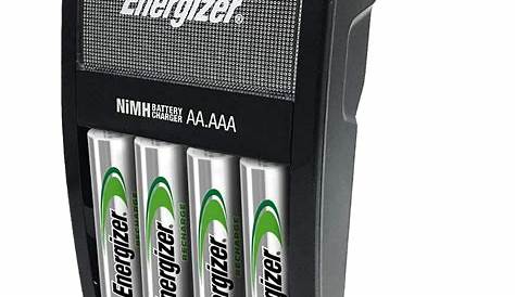Chargeur pile Energizer 2 accus, Piles rechargeables et
