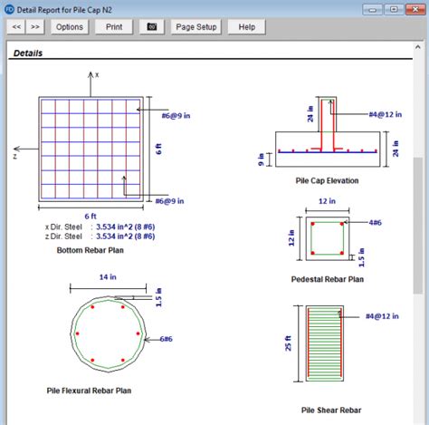 Pile Cap Design Risa Foundation
