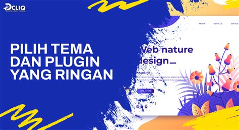 pilih tema dan plugin