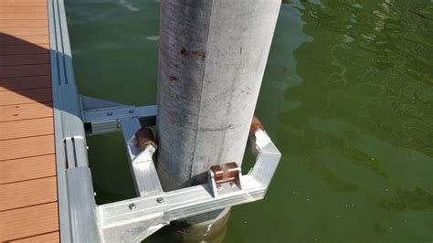 piling holders for docks