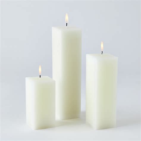 Pillar Candles Square