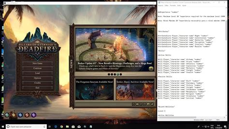 Pillars Deadfire Console Commands