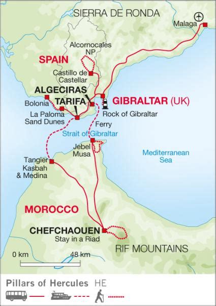 pillars of hercules location