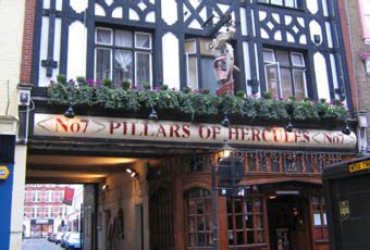 pillars of hercules pub