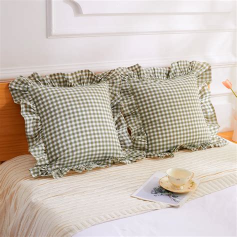 Pillow Case Covers Green