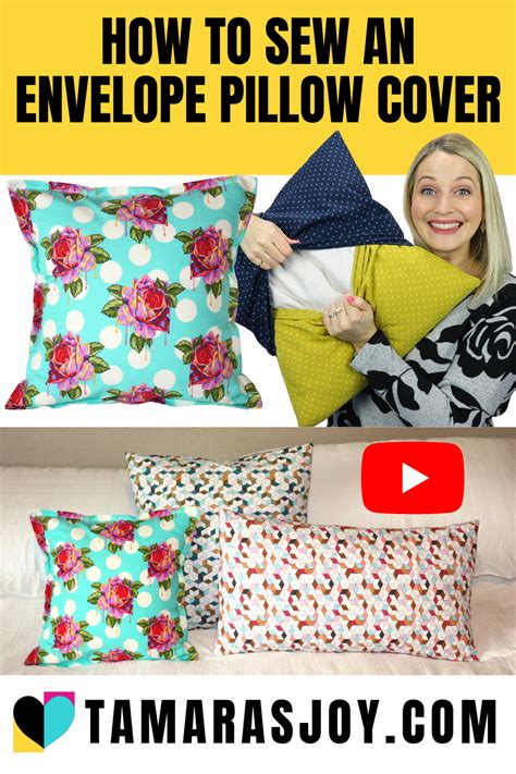 Pillow Cover Free Sewing Pattern
