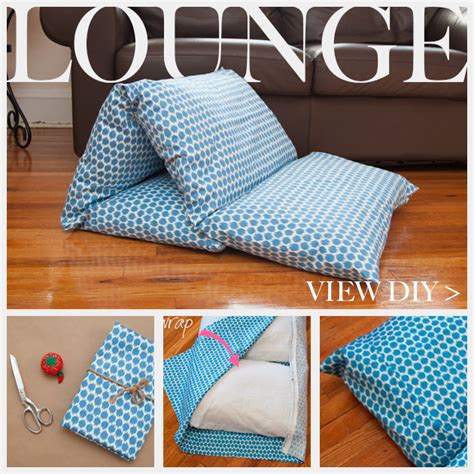 Pillow Floor Lounger Diy