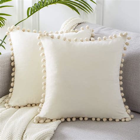 This Pillows On Cream Sofa For Small Space