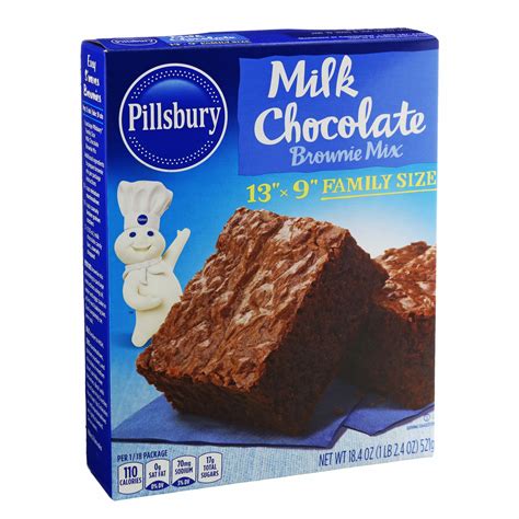 pillsbury milk chocolate brownies