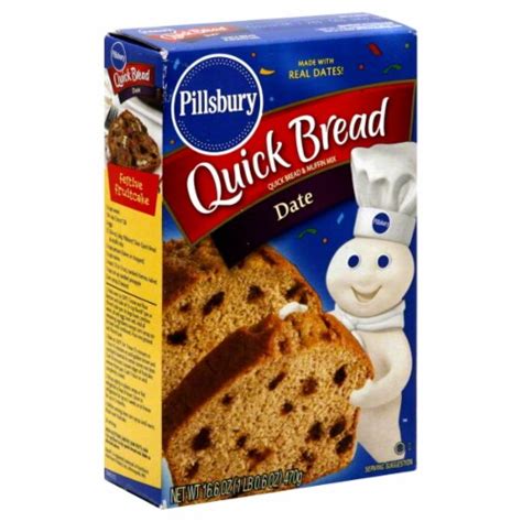 (2 Pack) JM Smucker Pillsbury Quick Bread & Muffin Mix, 15.6 oz