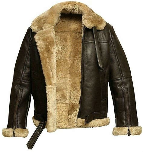 pilot jacket with fur