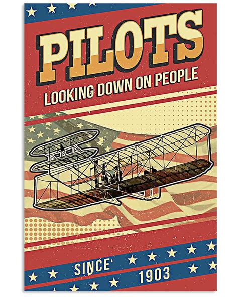 pilots looking down since 1903