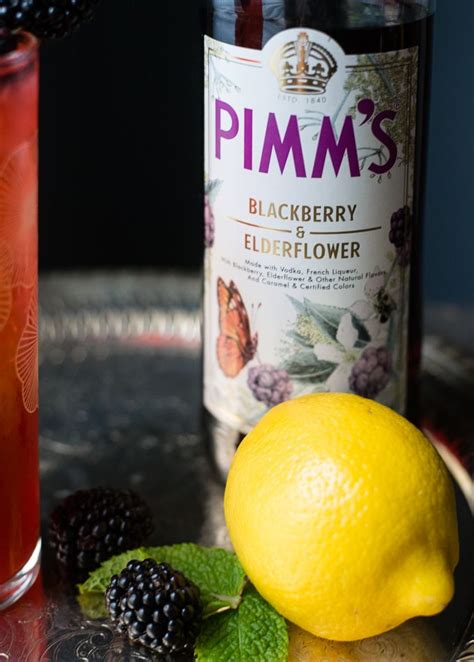 It's always Pimm's O'Clock! Raspberry & Elderflower Pimm's