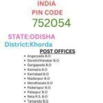 Pin Code Bhubaneswar
