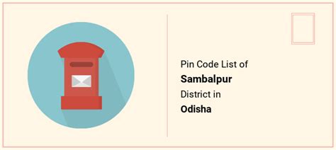Pin Code Of Sambalpur