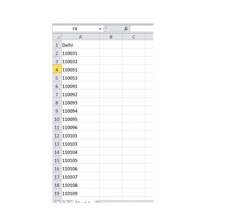 Pin Code To Pincode Distance In India Excel
