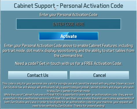 Pinball Fx3 Cabinet Support Code