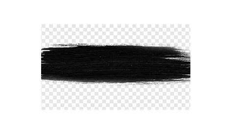 Black Ink Brush Strokes 17 Material Brush Effect, Brush