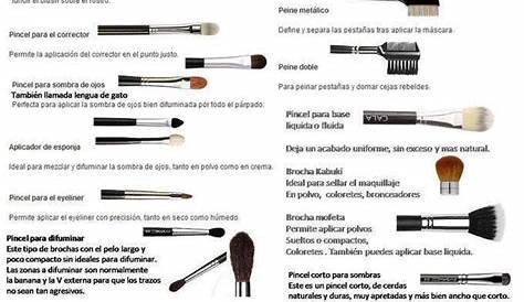 10 Brochas de maquillaje y sus diferentes usos Scarleth