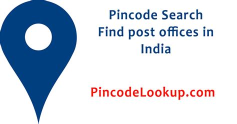 pincode search address