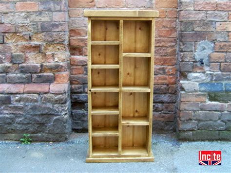 Pine Cd Dvd Storage Unit