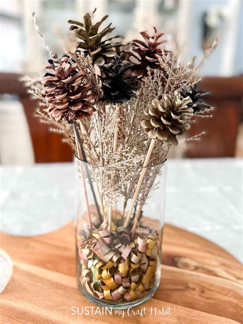 Pine Cone Centerpieces