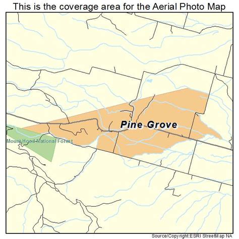 Pine Grove Oregon Map