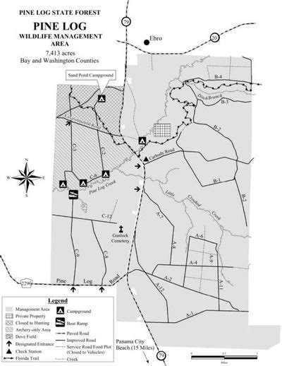Pine Log Wma Map