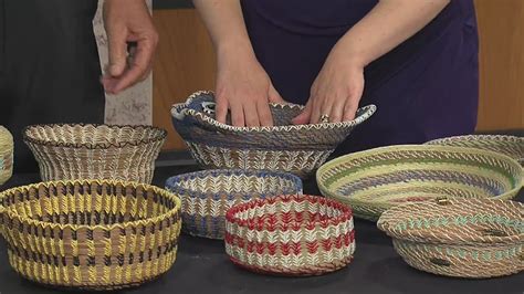Pine Needle Baskets Youtube