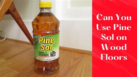 pine sol wood floor