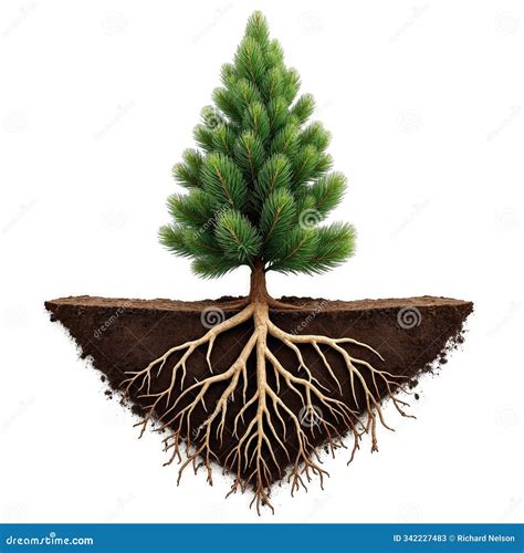 Pine Tree Root System