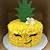 pineapple cake decoration ideas at home