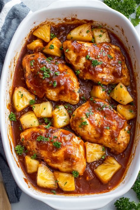 Pineapple Bbq Chicken Breast