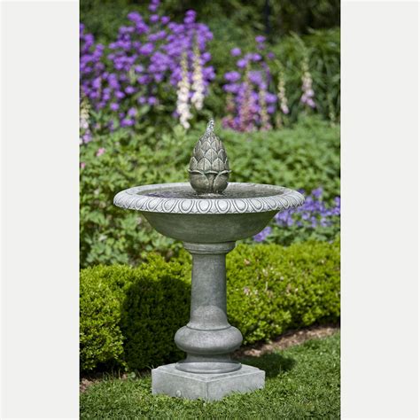 Pineapple Bird Bath Fountain